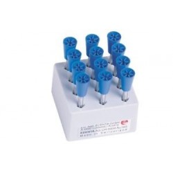 Copa de Profilaxis para Contra-Angulo Azulez 12u Edenta 